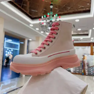 McQueen high-top casual shoes