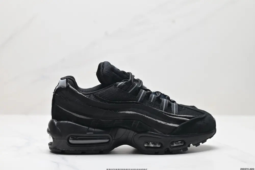 COMME DES GARCONS SHIRT x Nike Air Max 95 trendy non-slip lightweight low-top air cushion CU8406-001