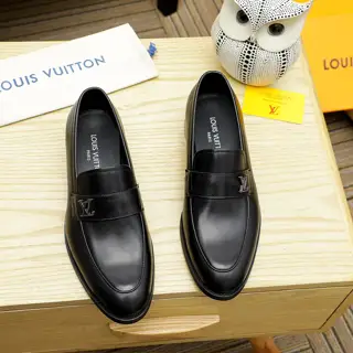 Louis Vuitton high-end business formal leather shoes