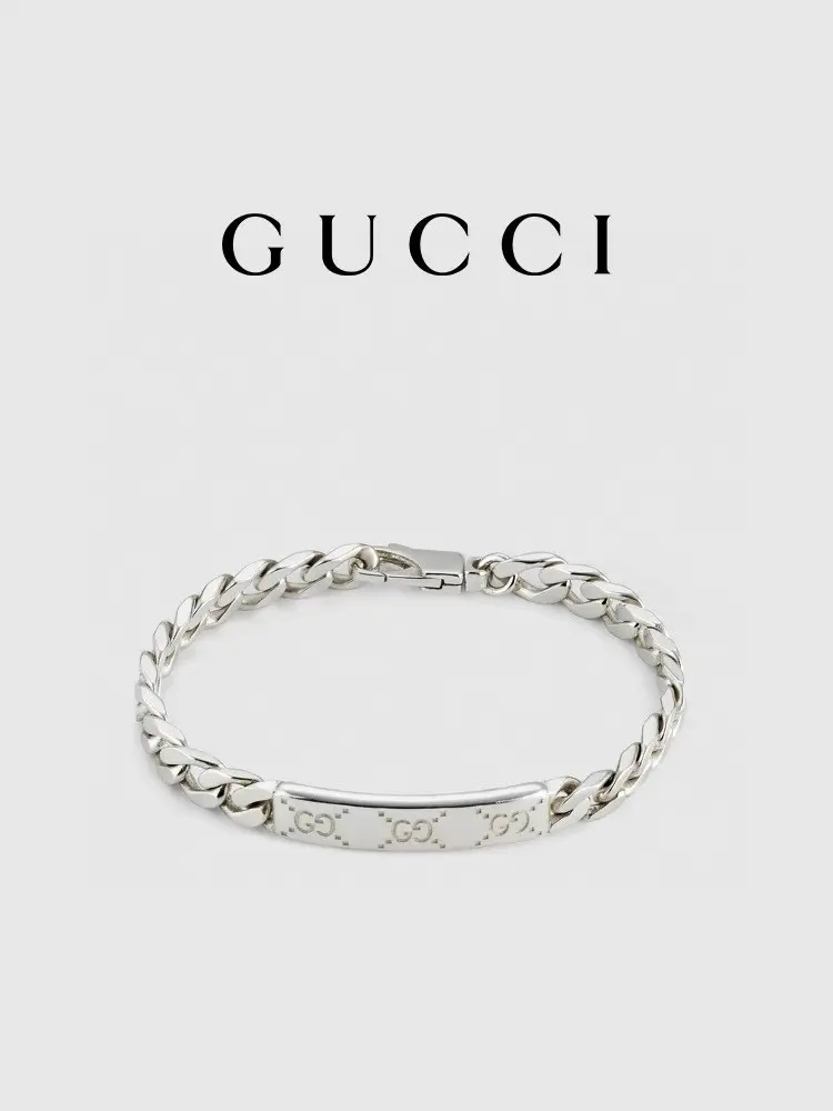 Gucci Signature series GG logo bracelet size 18-20-22