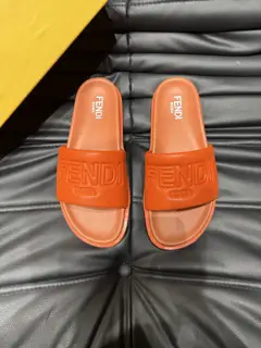 Fendi luxury slippers