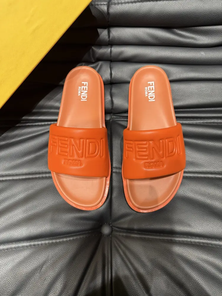 Fendi luxury slippers