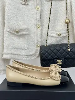 Chanel Chain Butterfly Shoes Series