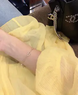 Dior 2021 hot new CD bracelet can be worn alone or separately. Major Dior elements