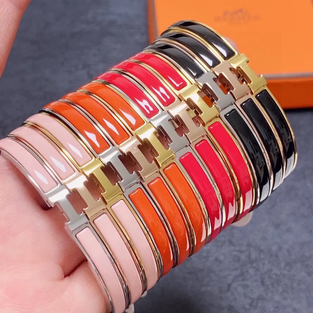 Hot item recommendation quality Hermes enamel bracelet small narrow version Exquisite and