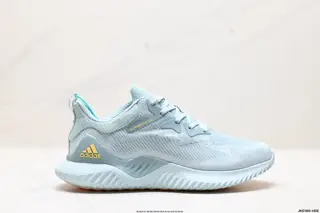Adidas Alphabounce Alpha High Elastic Continental Shark Gill Pattern Outsole Casual Sports CG4361