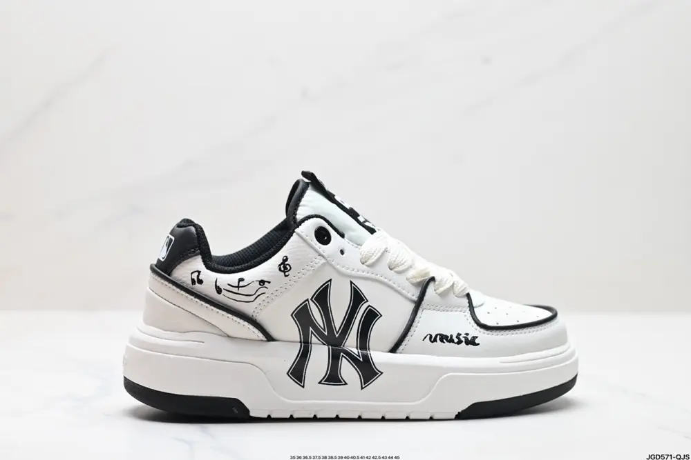 MLB Chunky Liner PU ‘DIY Customization’ Simple and stylish All-match Wrap-around Warm 3ASXCA12N