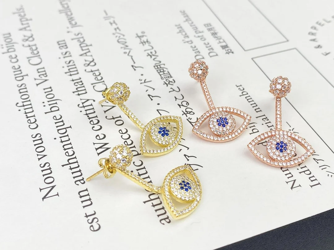 Apm monaco personalized eye earrings