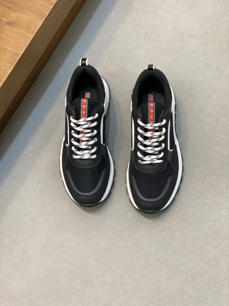 Prada Men’s Leather Casual Sports Shoes