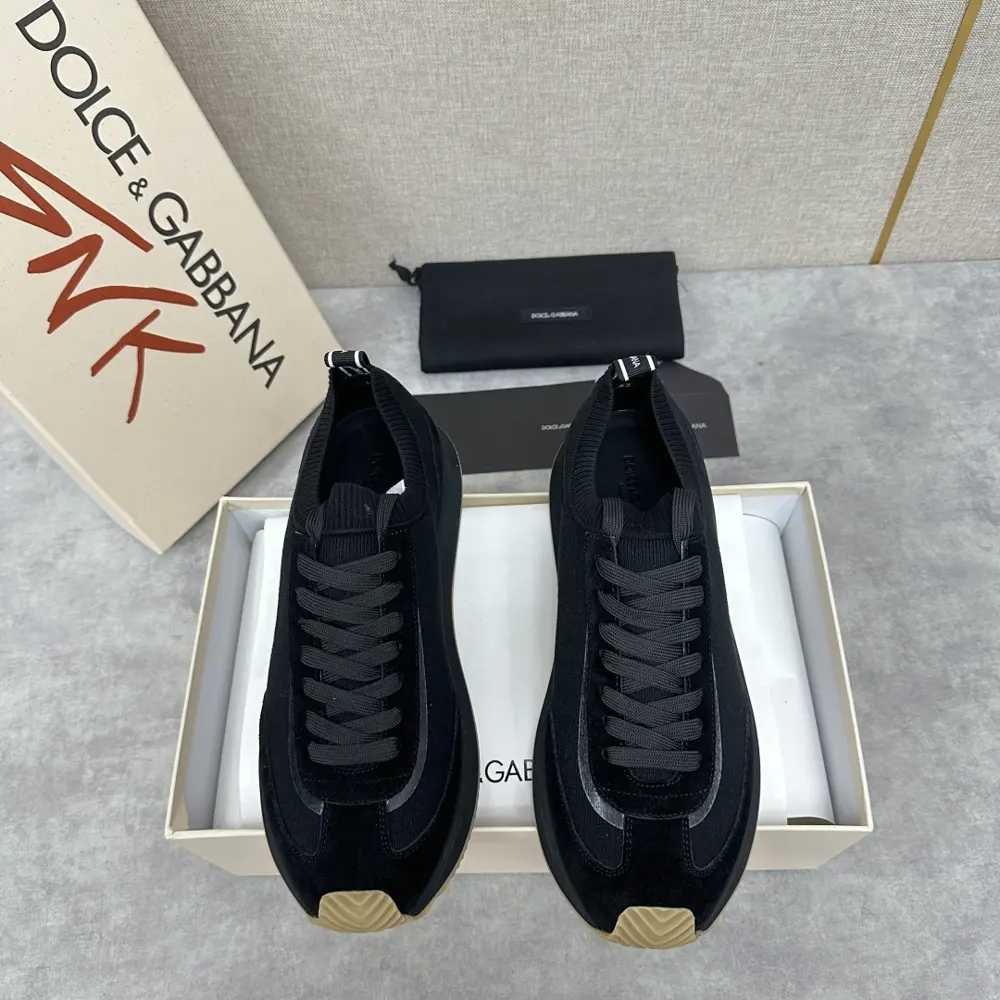 Dolce & Gabbana Cushion patchwork casual sneakers This sneaker