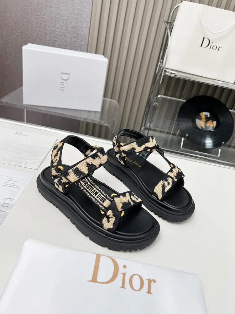 Dior Velcro sandals