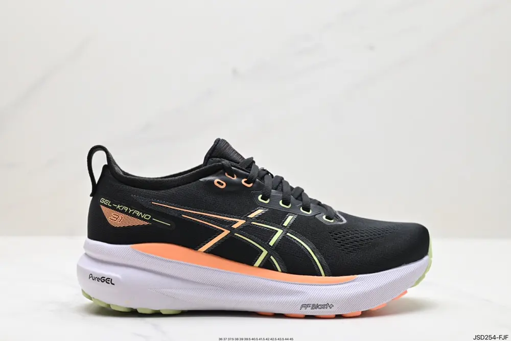 ASICS breathable mesh upper with some synthetic leather material uses the new AHAR+ rubber 1011B867-003