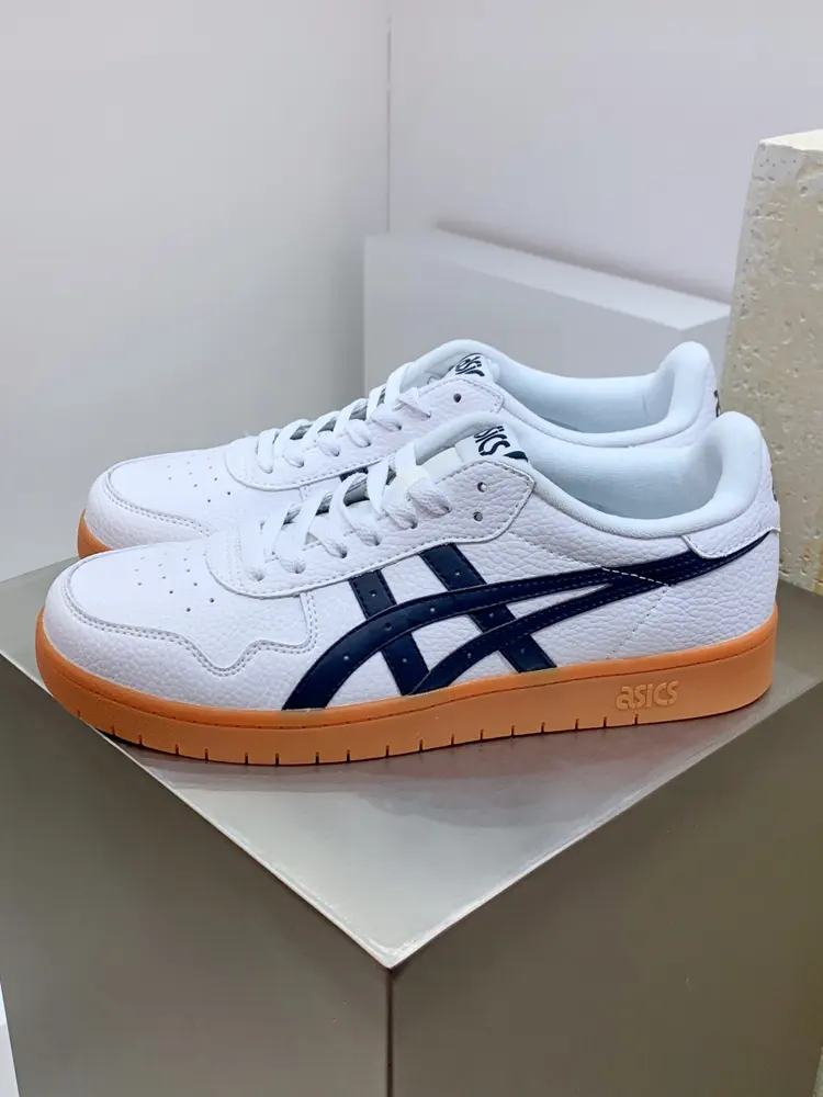 ASICS JAPAN S Unisex College Series Low-top Retro Thick-soled Heightened Casual Sports 1201A