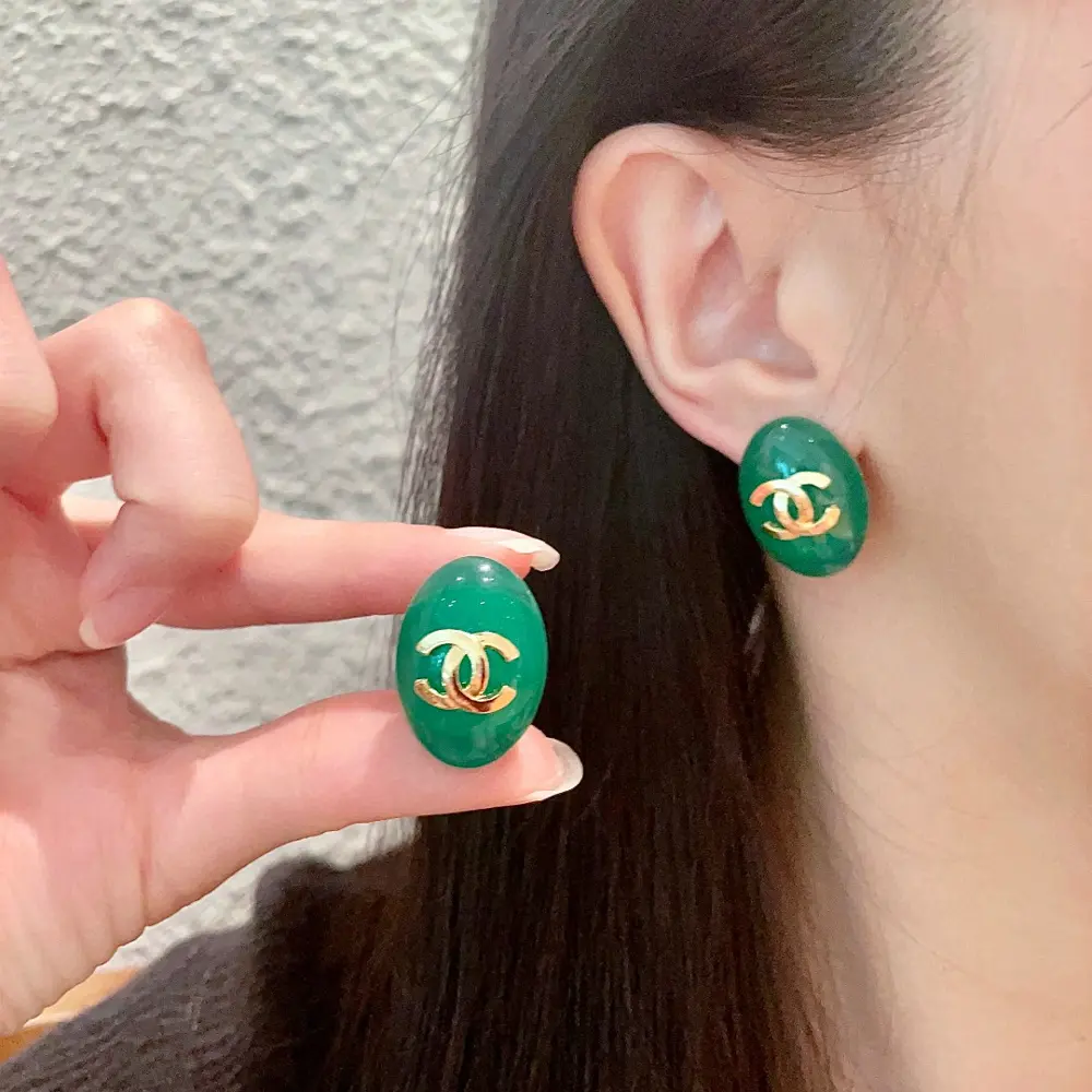 CHANEl style ear clips Earrings