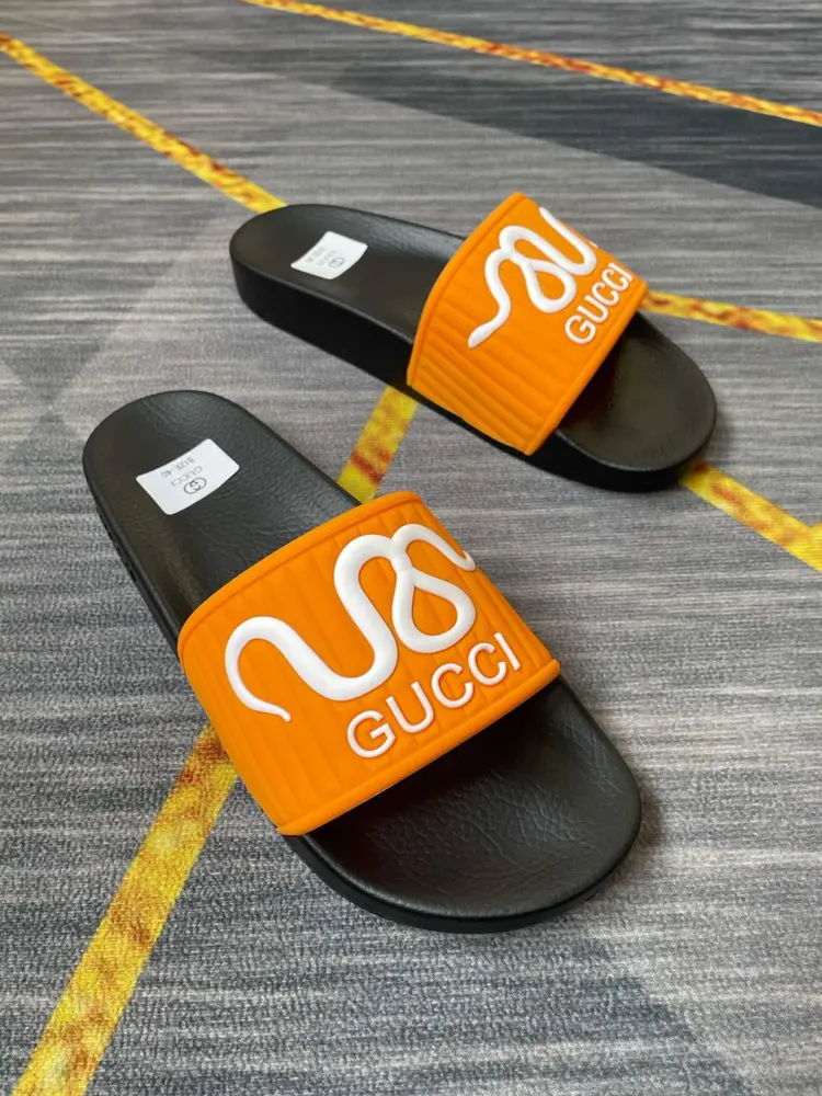 Gucci couple flip flops