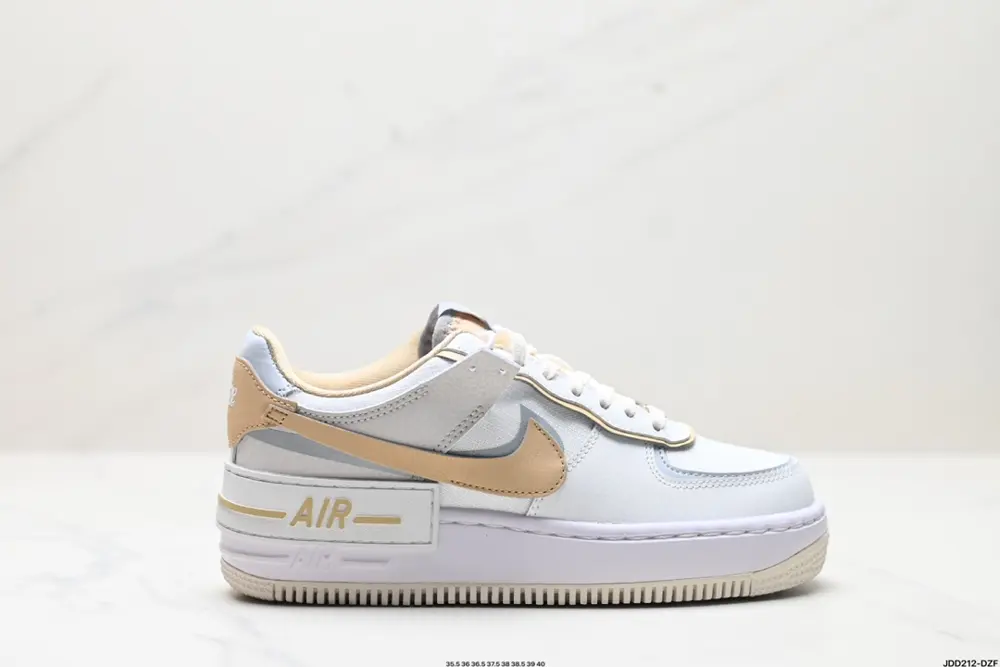 Nike WMNS Air Force 1 Shadow new girly deconstructionist design Macaron Air Force One CI0919-118