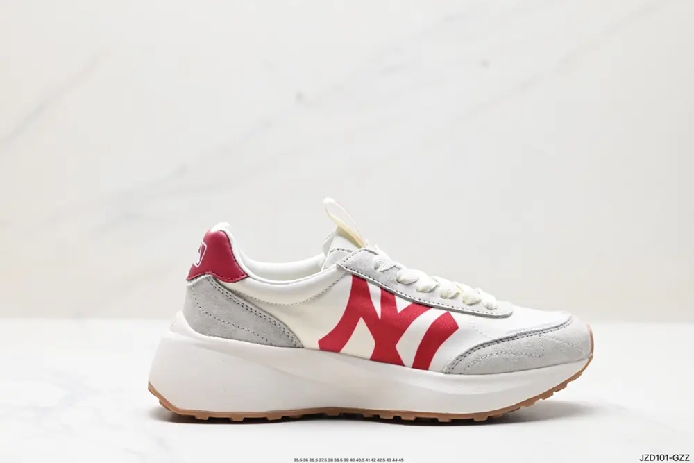 MLB Big Ball Chunky Canvas Low Retro Thick-soled Daddy Style Low-top All-match Casual 32SHX1111