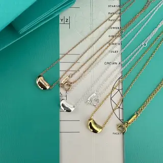 Tiffany bean necklace
