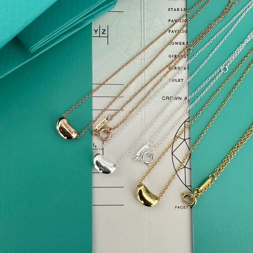 Tiffany bean necklace