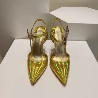 Christian Louboutin pointed high-heeled sandals