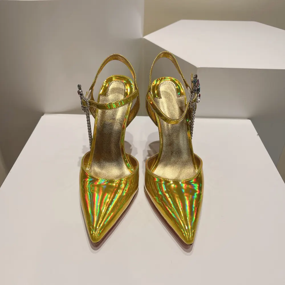 Christian Louboutin pointed high-heeled sandals