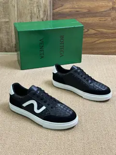 BOTTEGA VENETA woven strappy casual shoes