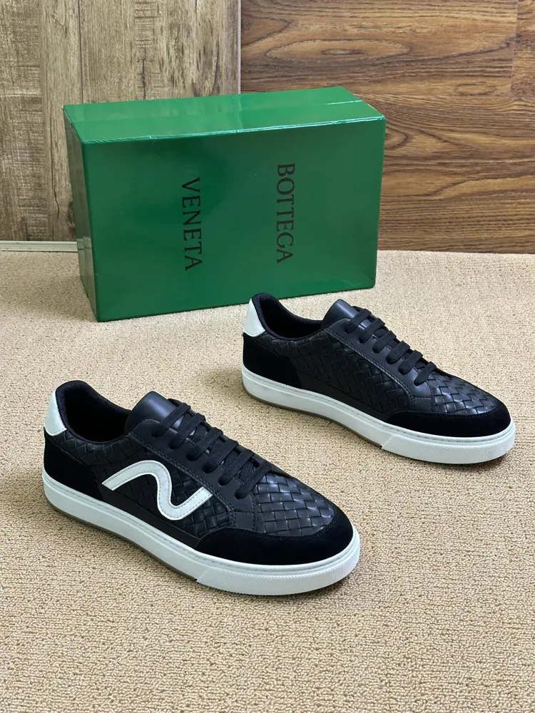 BOTTEGA VENETA woven strappy casual shoes