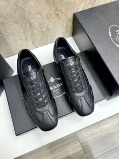 Prada Men’s Leather Casual Sports Shoes