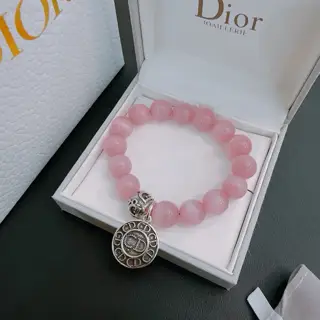 DIOR Multi-element agate Thai silver style bracelet