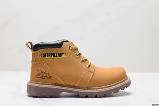 CAT new bulldozer casual fashion men’s casual leather shoes original quality company CAT