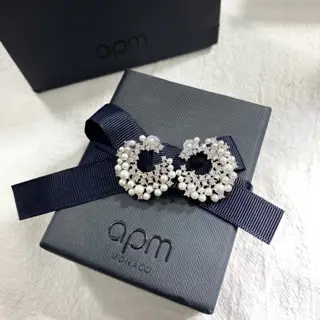 Apm monaco pearl earrings