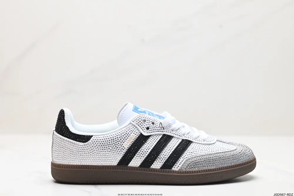 Adidas Originals Samba OG Samba Series Gentleman German Training Football Style All-match B75806