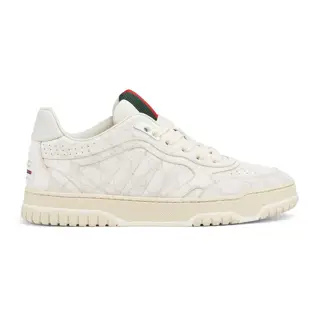 Gucci Re-Web series Men’s webbing leather sneakers