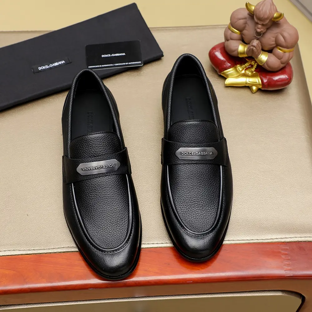 Dolce & Gabbana new men’s fashion casual slip-on shoes Official website original 1:1 mold