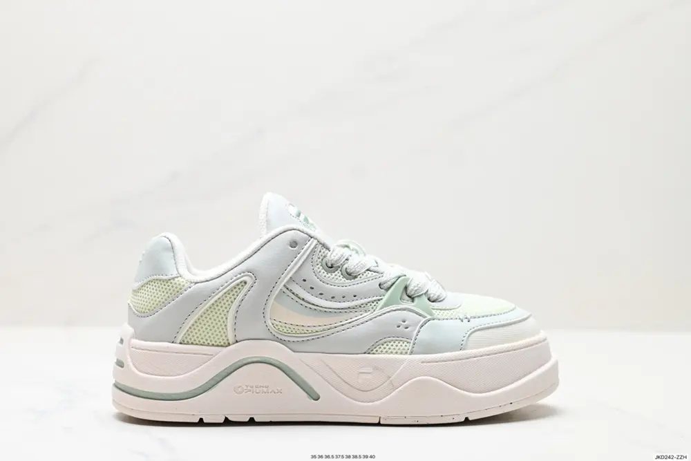 FILA Skateboard Shoes Women 2023 Summer New Thick-soled Sports Casual Shoes