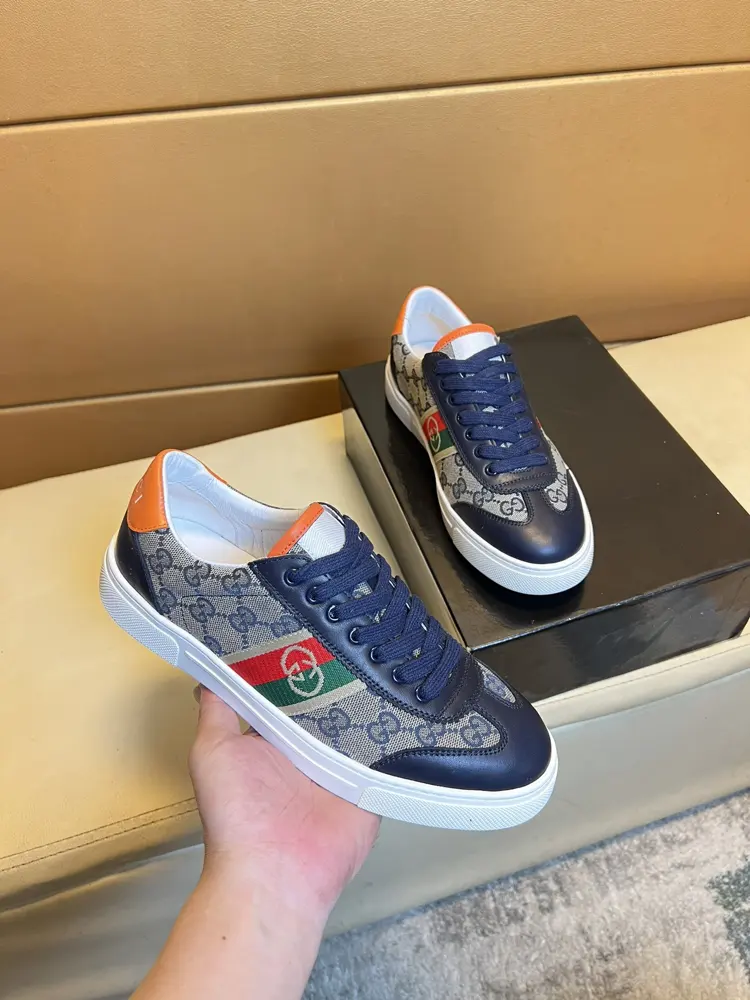 Gucci casual shoes are a must-have for trendy men Original brand imported from Italy