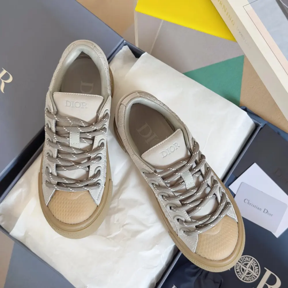 Dior x Denim Tears joint collaboration B33 series couple models leisure sports shoes