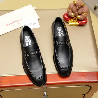Salvatore Ferragamo men’s business leather shoes