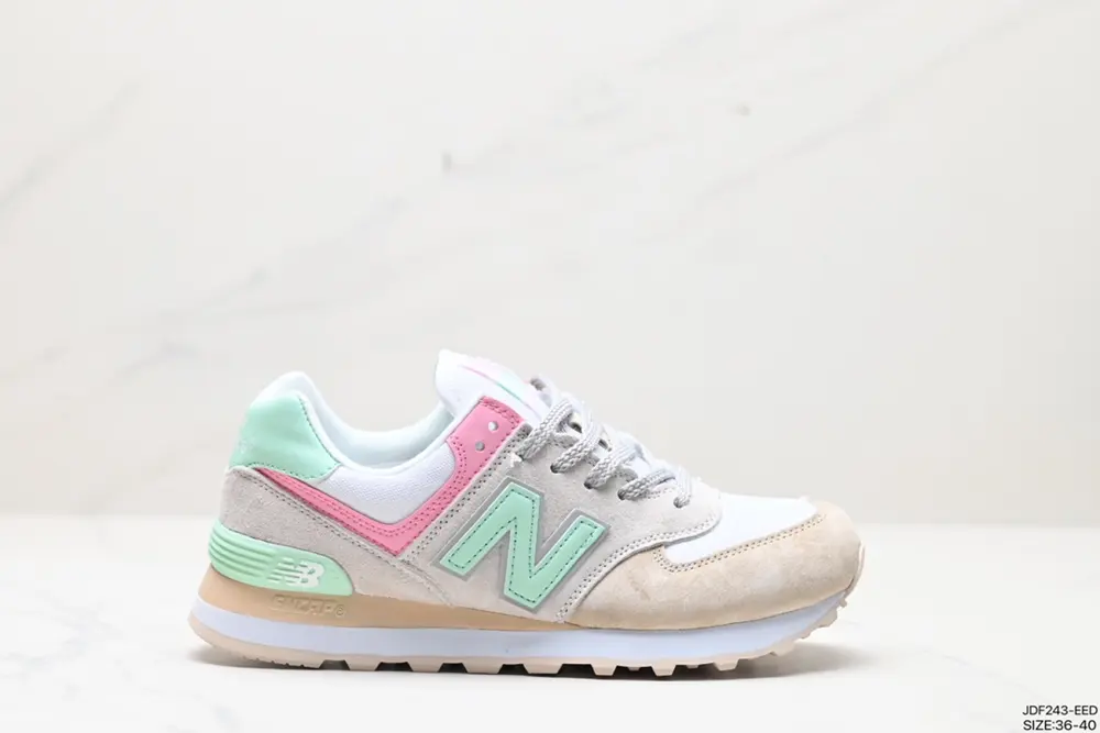 New Balance ML574 series low-top classic retro casual sports jogging shoes WL574