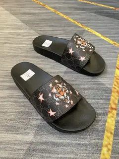 Gucci couple flip flops