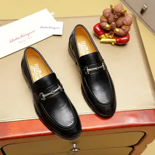 Salvatore Ferragamo leather shoes Official website original 1:1 mold