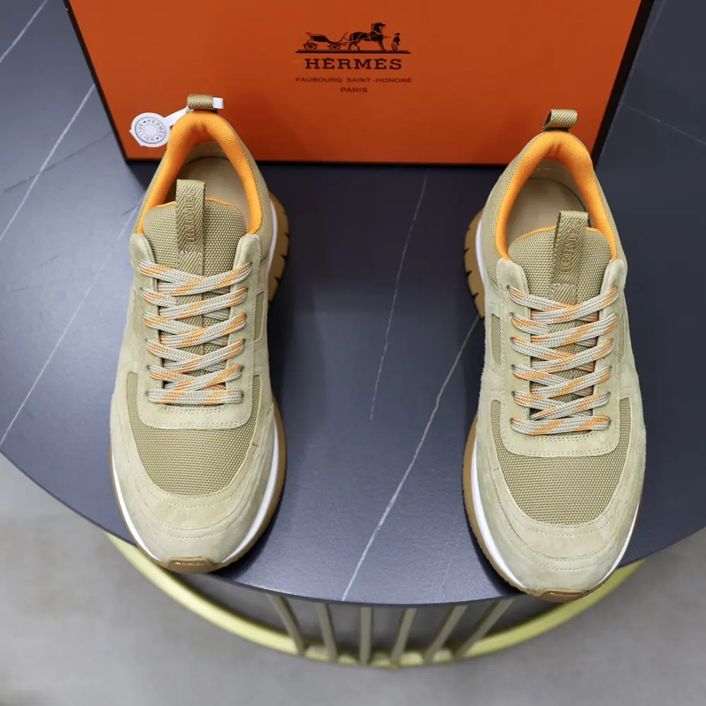Hermes official website same style high quality men’s shoes