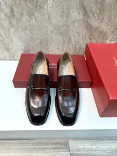 Salvatore Ferragamo men’s leather shoes