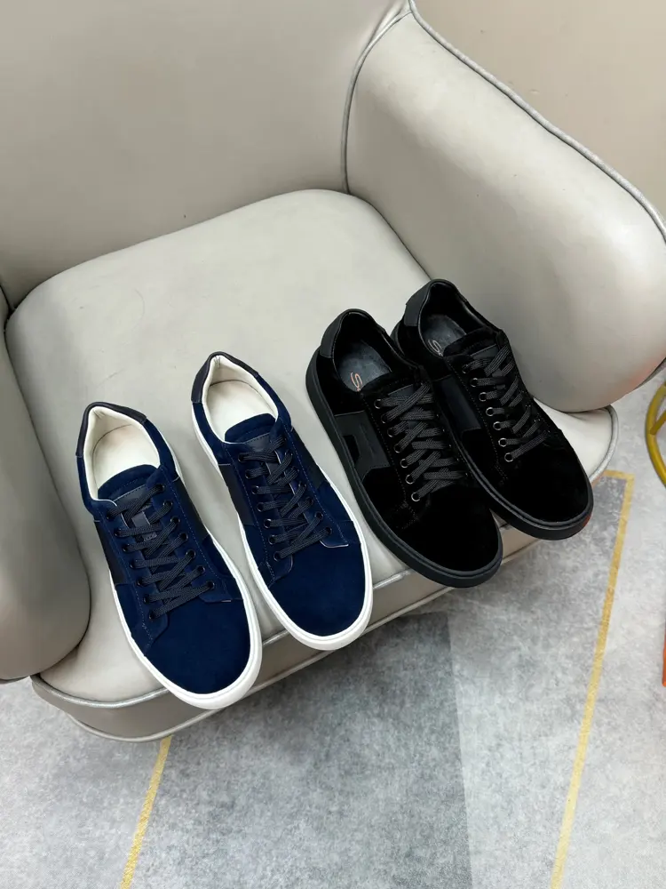 Santoni trendy men’s casual shoes