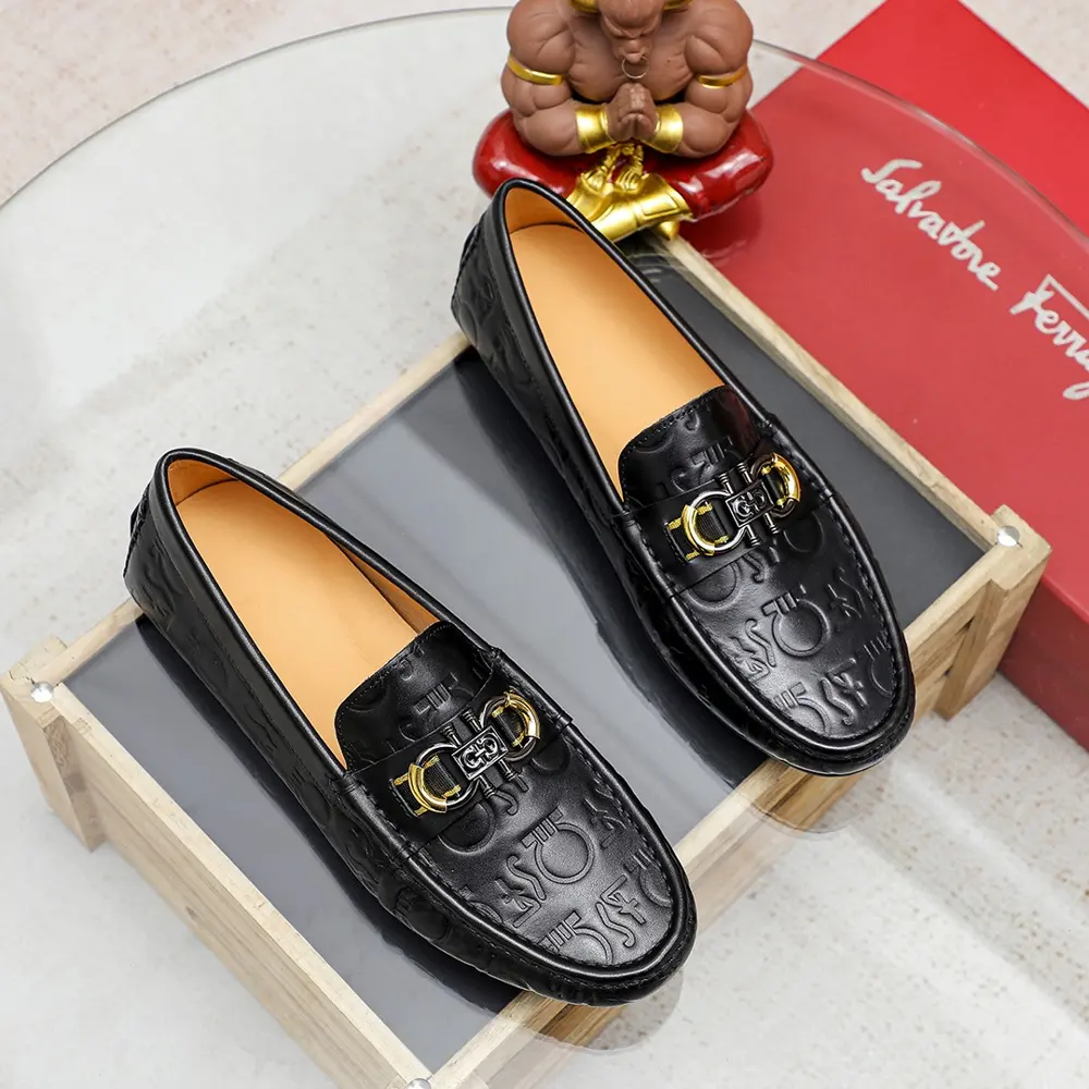Salvatore Ferragamo casual slip-on shoes 1:1 production at the official website counter