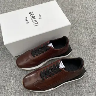 Berluti Pulse men’s leather sneakers. Berluti’s history dates back to 1895 in Paris. It has