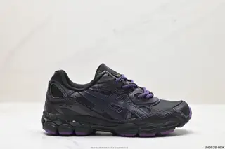 ASICS breathable mesh upper with some synthetic leather material uses the new AHAR+ rubber 1201B008-001
