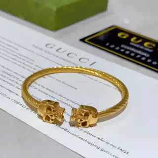 Gucci bracelets are handmade