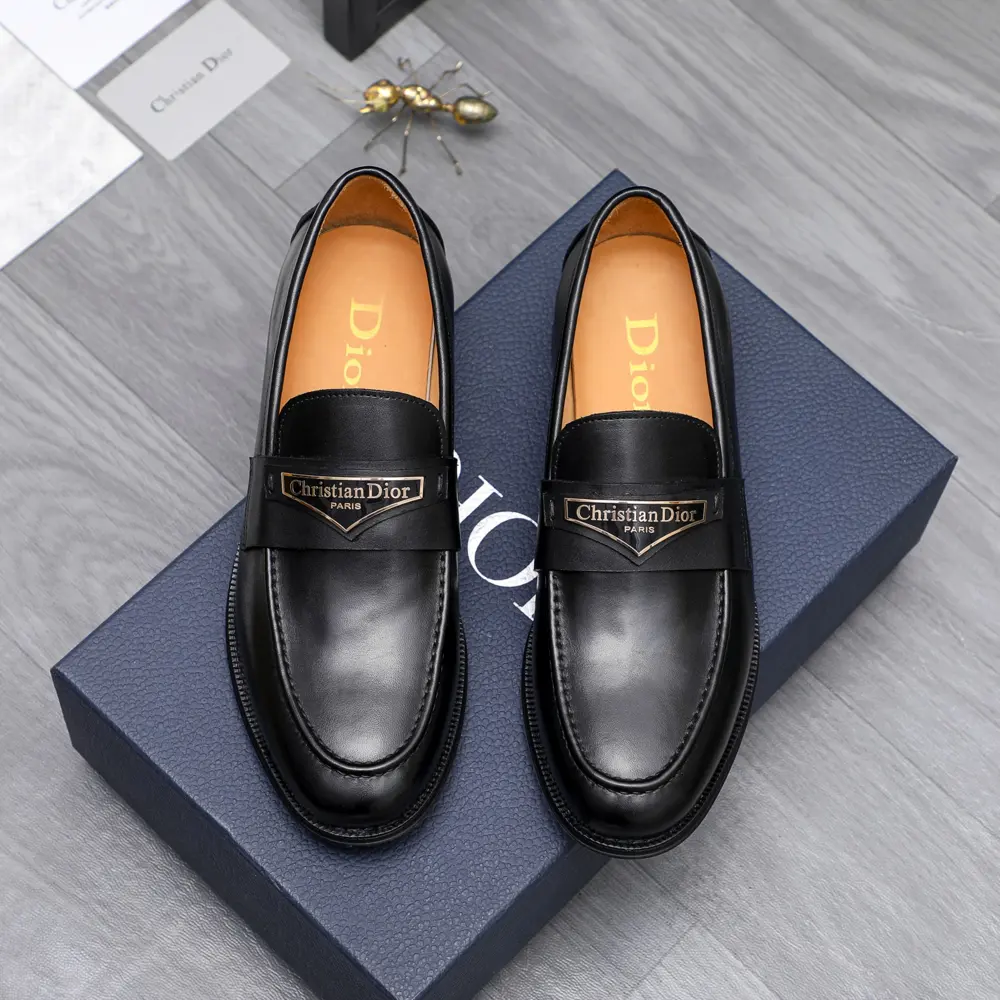 Dior business casual slip-on shoes