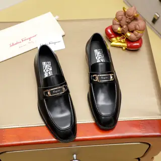 Salvatore Ferragamo men’s business leather shoes